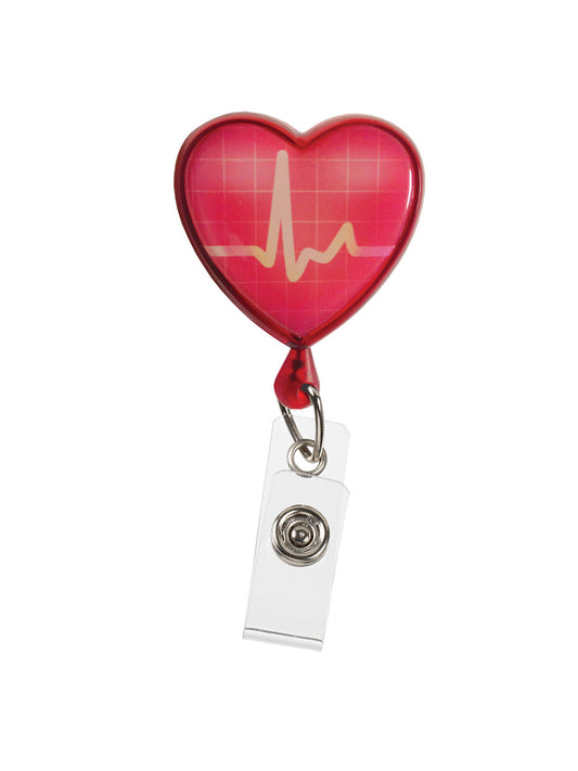 Retracteze™ ID Holder - S13 - EKG Heart