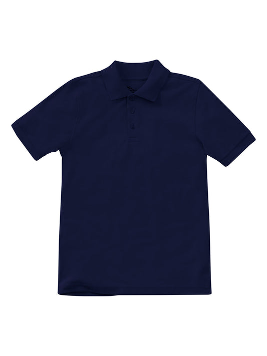 Unisex Youth Short Sleeve Pique Polo - CR832Y - Navy