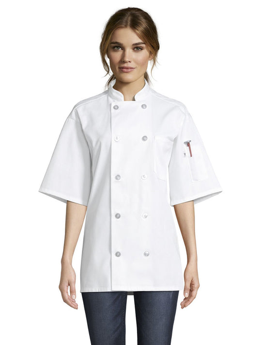Unisex South Beach Chef Coat - 0415 - White