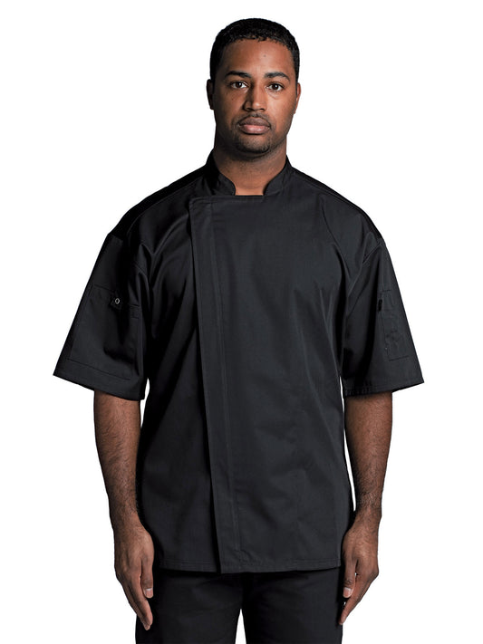 Unisex Chef Coat - 0703 - Black