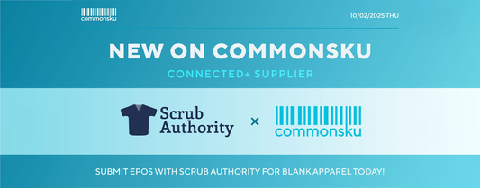 Promo Got an Upgrade: Scrub Authority Joins commonsku as Connected+ Supplier with ePO-Enabled Blank Apparel