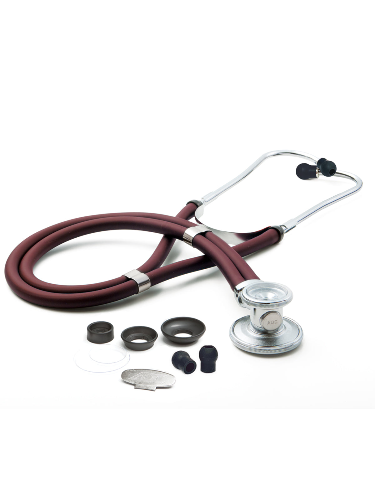 Adscope® Sprague Stethoscope - 641Q - Burgundy