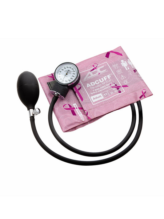 Prosphyg™ Pocket Aneroid Sphygmomanometer - 76011Q - Breast Cancer Awareness