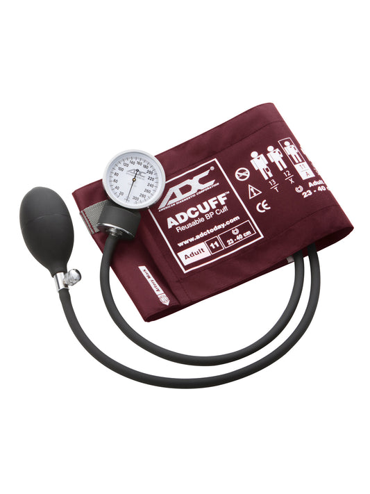 Prosphyg™ Pocket Aneroid Sphygmomanometer - 76011Q - Burgundy