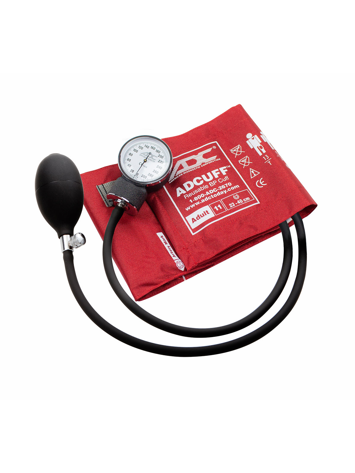 Prosphyg™ Pocket Aneroid Sphygmomanometer - 76011Q - Red