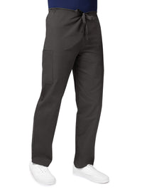 Unisex Natural-Rise Drawstring Tapered Leg Pant - 504 - Pewter