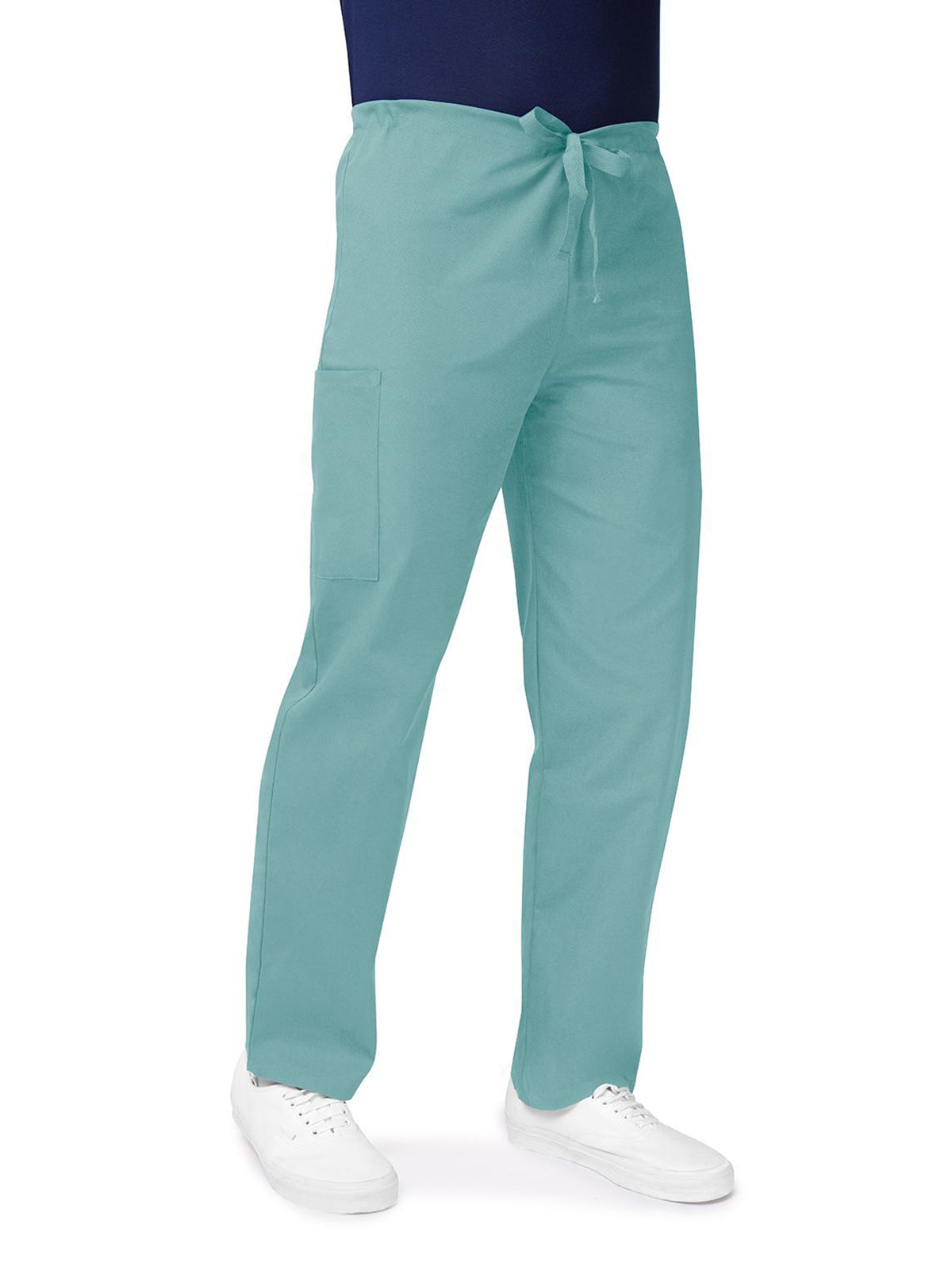 Unisex Natural-Rise Drawstring Tapered Leg Pant - 504 - Submarine