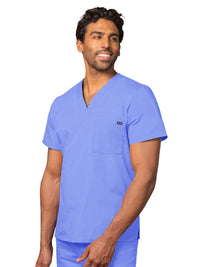 Unisex V-Neck Top - 6011 - Ceil Blue