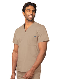 Unisex V-Neck Top - 6011 - Khaki