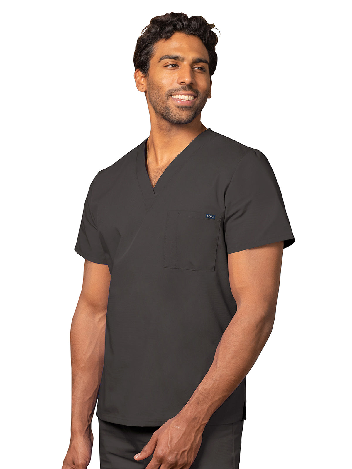 Unisex V-Neck Top - 6011 - Pewter