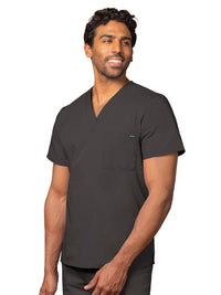 Unisex V-Neck Top - 6011 - Pewter