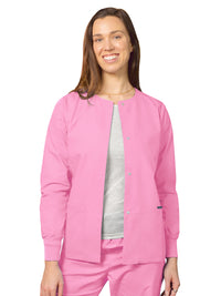 Women's Round Neck Jacket - 602 - Sherbet