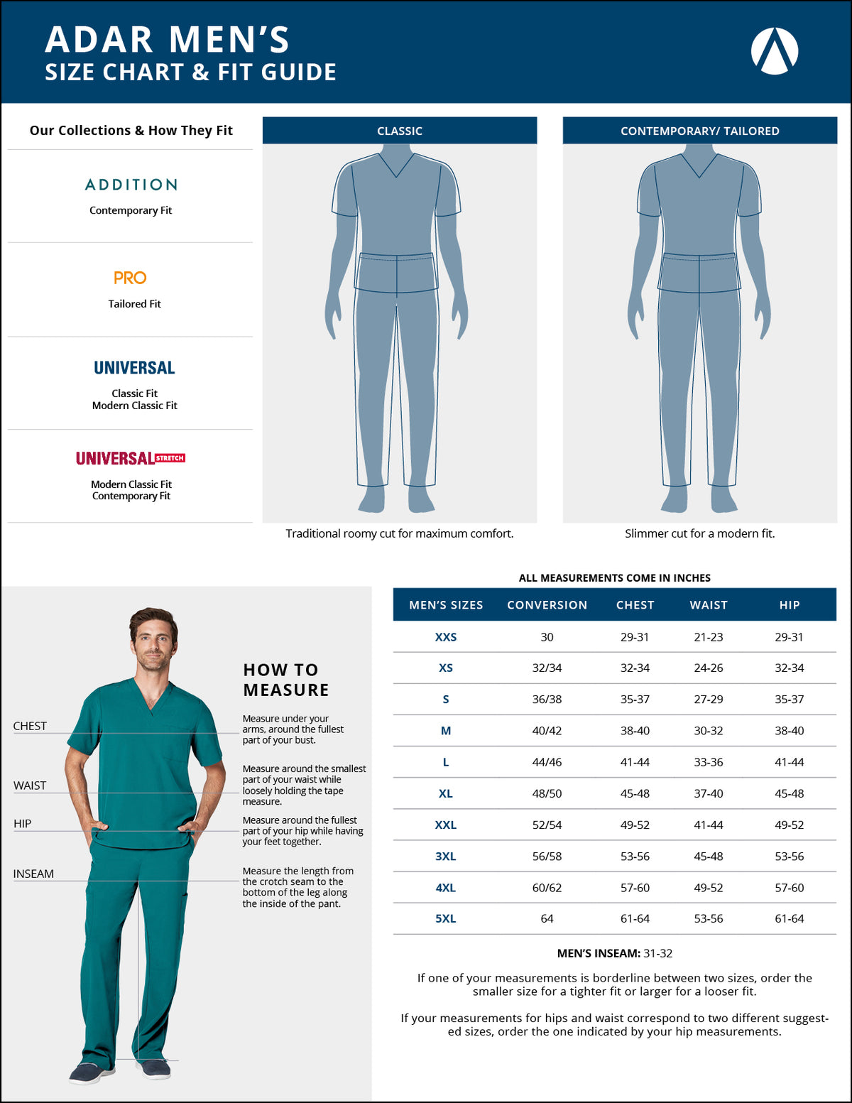 SIZECHART