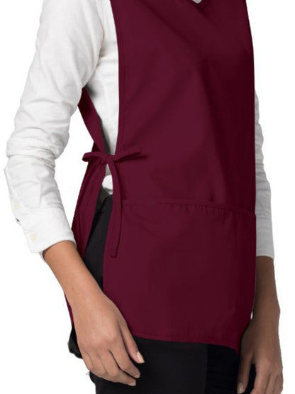 Unisex Cobbler Apron - 702 - Burgundy