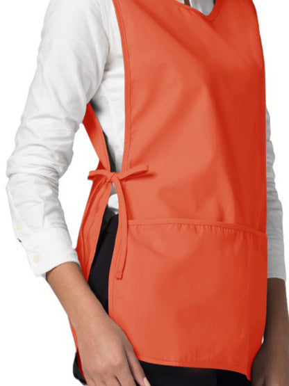 Unisex Cobbler Apron - 702 - Mandarin Orange