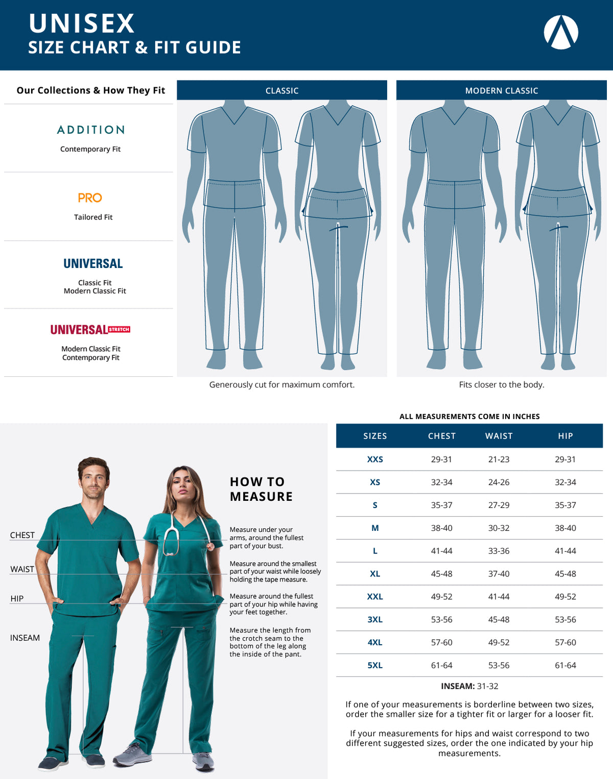 SIZECHART