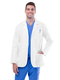 Unisex Three-Pocket 31" Consultation Lab Coat - 805 - White