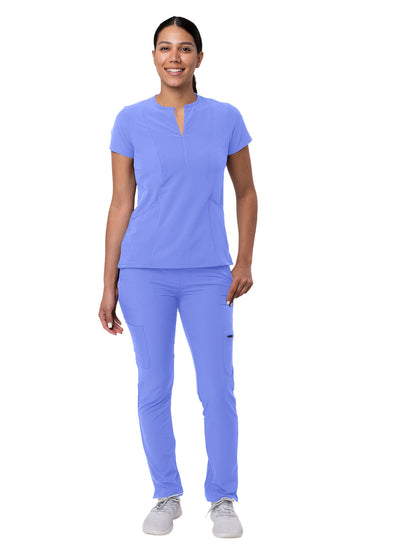 Women's Limitless Motion Scrub Set - A9600 - Ceil Blue