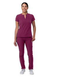 Women's Limitless Motion Scrub Set - A9600 - Wine