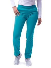 Women's Skinny Yoga Pant - P7102 - Teal Blue