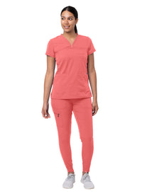 Women's Movement Booster Jogger Scrub Set - P9400 - Rapture Rose