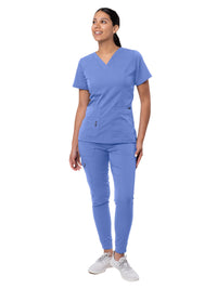 Women's Flawless Plus Scrub Set - P9600 - Ceil Blue