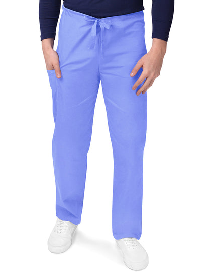 Unisex Four-Pocket Draswtring Pant - S8202 - Ceil Blue