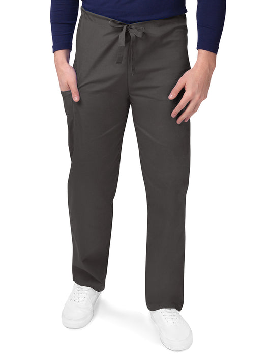 Unisex Four-Pocket Draswtring Pant - S8202 - Charcoal