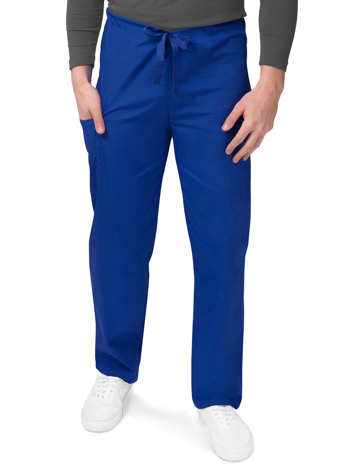 Unisex Four-Pocket Draswtring Pant - S8202 - Royal Blue