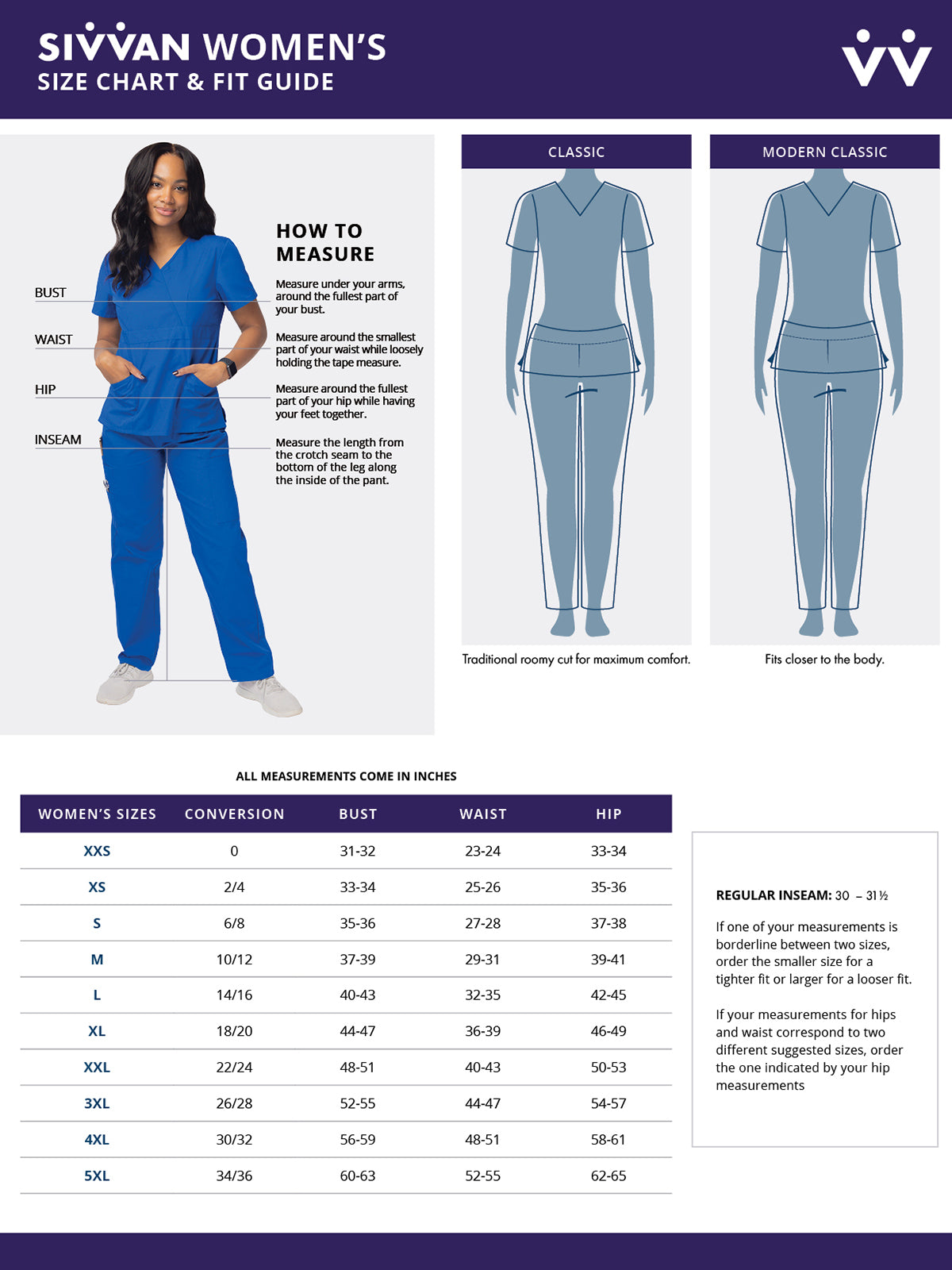 SIZECHART