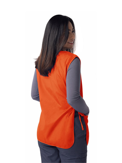 Unisex Cobbler Apron - S8700 - Mandarin Orange