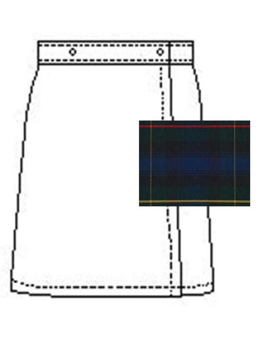 Girls' Blend Plaid Skort - 1014BP - Plaid 55