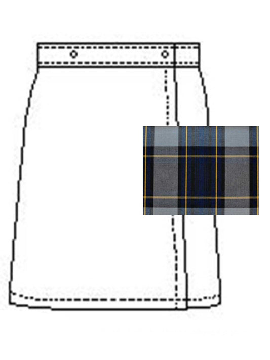 Girls Blend Plaids Skort - 1014BP - PLAID 57