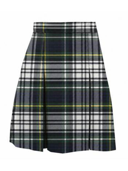 Girls' 1-Pocket Blended Plaids Model 34 Skirt - 1034BP - Plaid 35