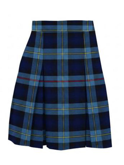 Girls' 1-Pocket Blended Plaids Model 34 Skirt - 1034BP - Plaid 41