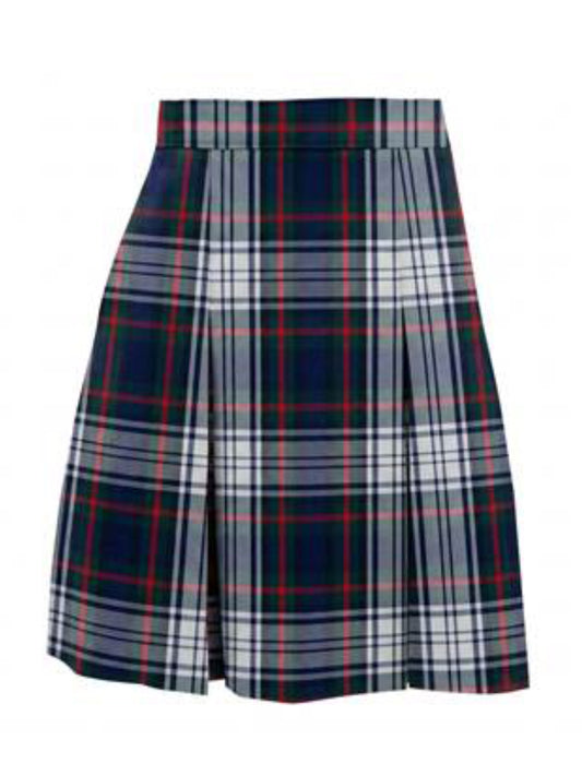 Girls' 1-Pocket Blended Plaids Model 34 Skirt - 1034BP - Plaid 49