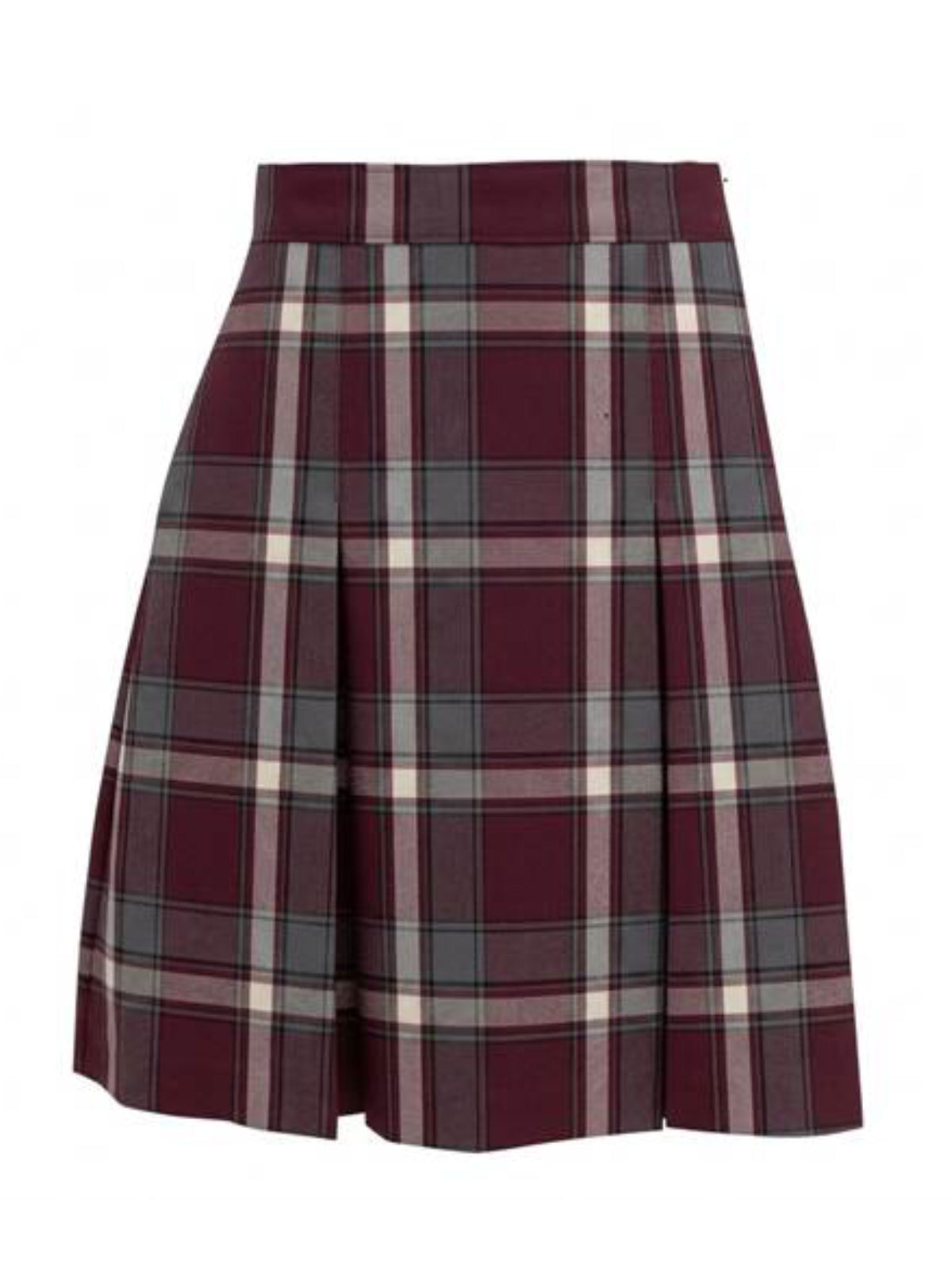 Girls' 1-Pocket Blended Plaids Model 34 Skirt - 1034BP - Plaid 54