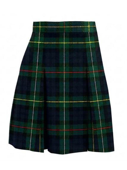 Girls' 1-Pocket Blended Plaids Model 34 Skirt - 1034BP - Plaid 55