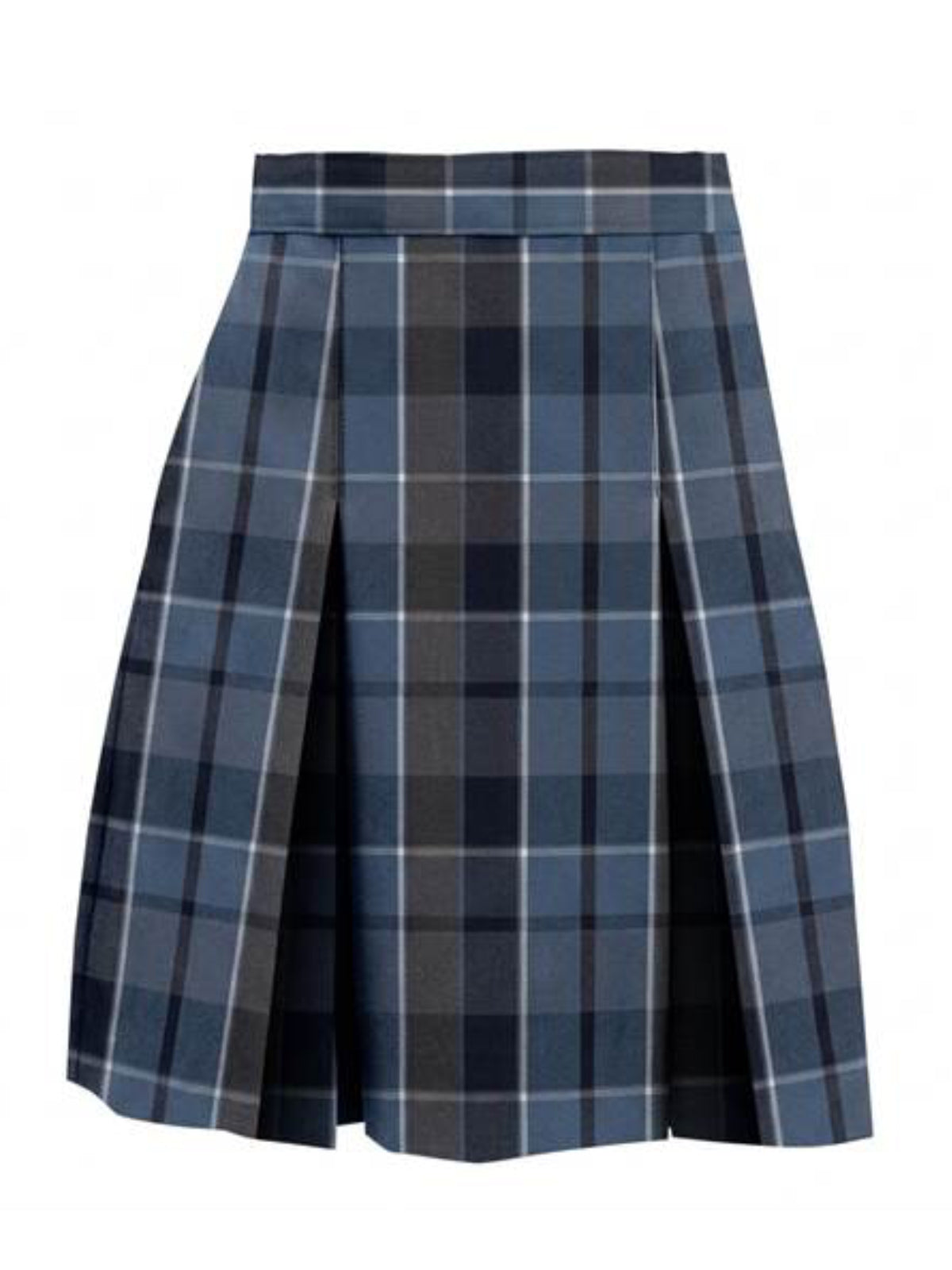 Girls' 1-Pocket Blended Plaids Model 34 Skirt - 1034BP - Plaid 59