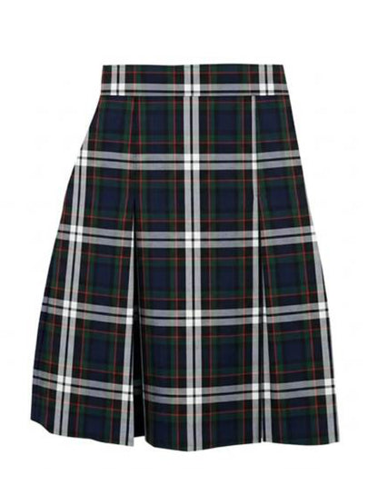 Girls' 1-Pocket Blended Plaids Model 34 Skirt - 1034BP - Plaid 60