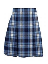 Girls' 1-Pocket Blended Plaids Model 34 Skirt - 1034BP - Plaid 76