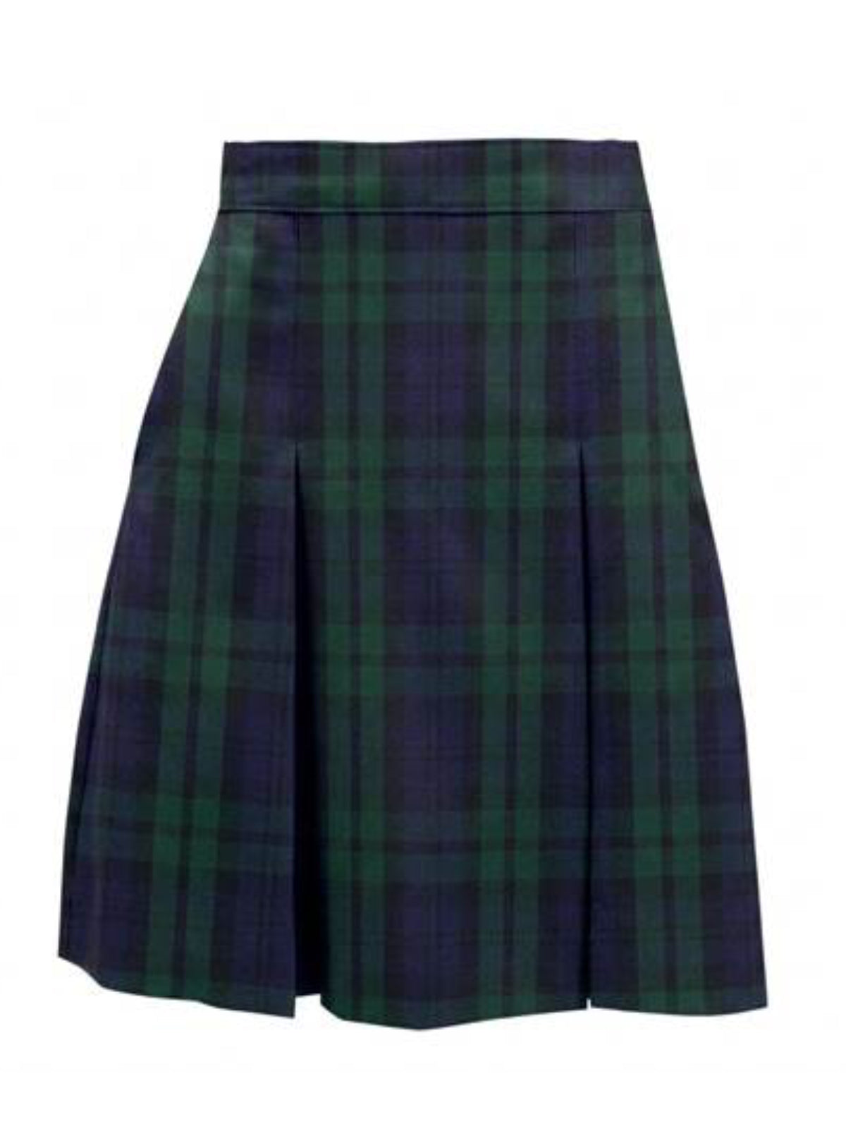 Girls' 1-Pocket Blended Plaids Model 34 Skirt - 1034BP - Plaid 77