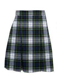 Girls' 1-Pocket Blended Plaids Model 34 Skirt - 1034BP - Plaid 80