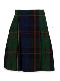Girls' 1-Pocket Blended Plaids Model 34 Skirt - 1034BP - Plaid 81