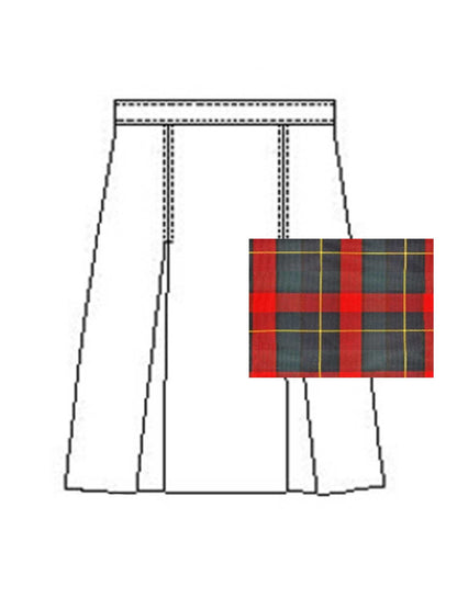 Skirt Model 34 – Polyester Plaids - 1034PP - Plaid 66