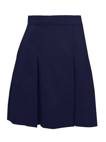 Girls' 1-Pocket Solid Skirt - 1034PS - Navy