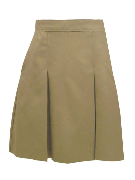 Girls' 1-Pocket Solid Skirt - 1034PS - Sand Khaki