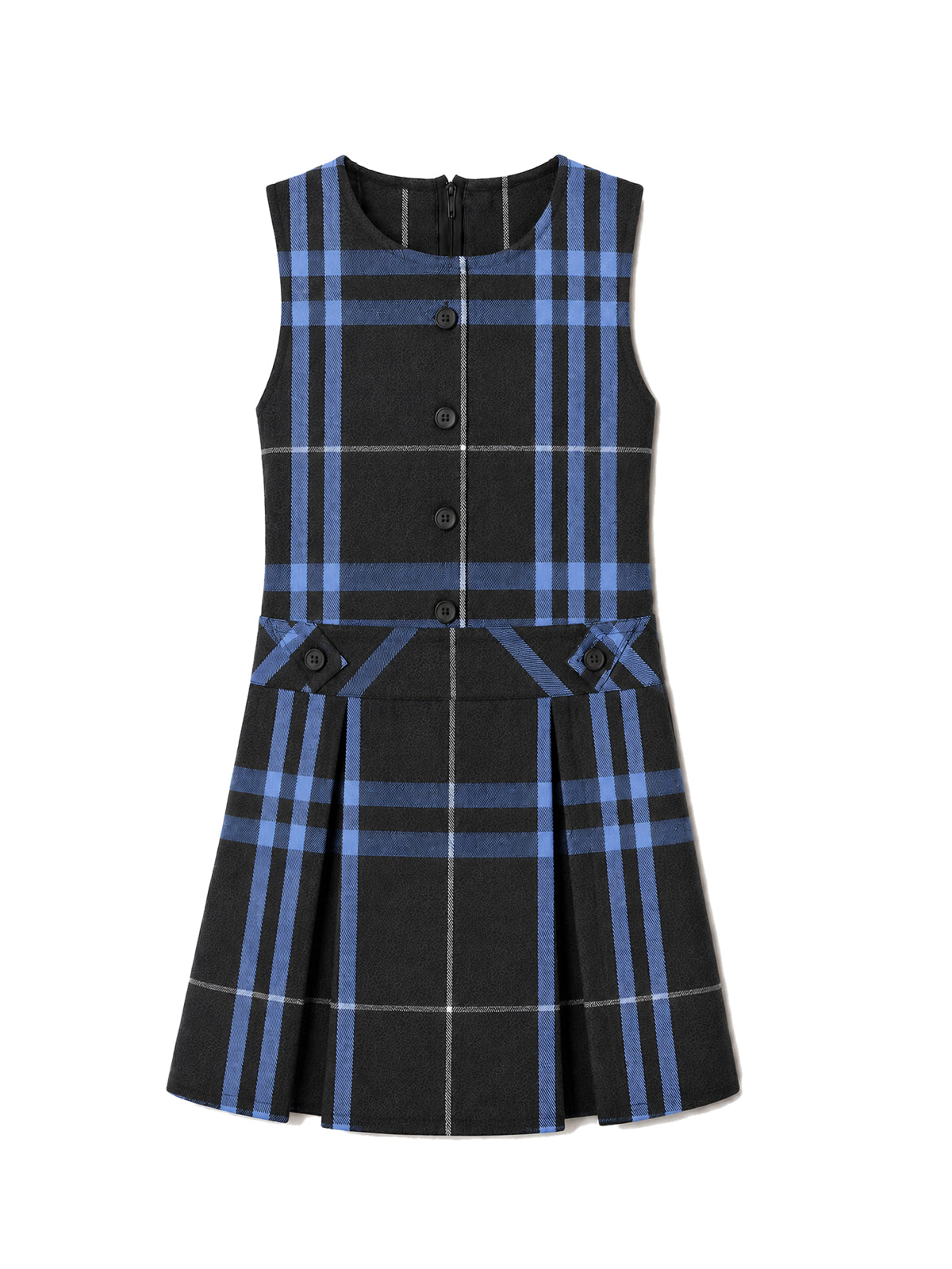 Girls' Blend Plaid Jumper - 1194BP - Plaid 3D