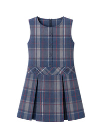 Girls' Blend Plaid Jumper - 1194BP - Plaid 53