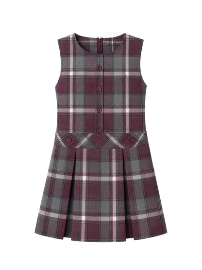 Girls' Blend Plaid Jumper - 1194BP - Plaid 54